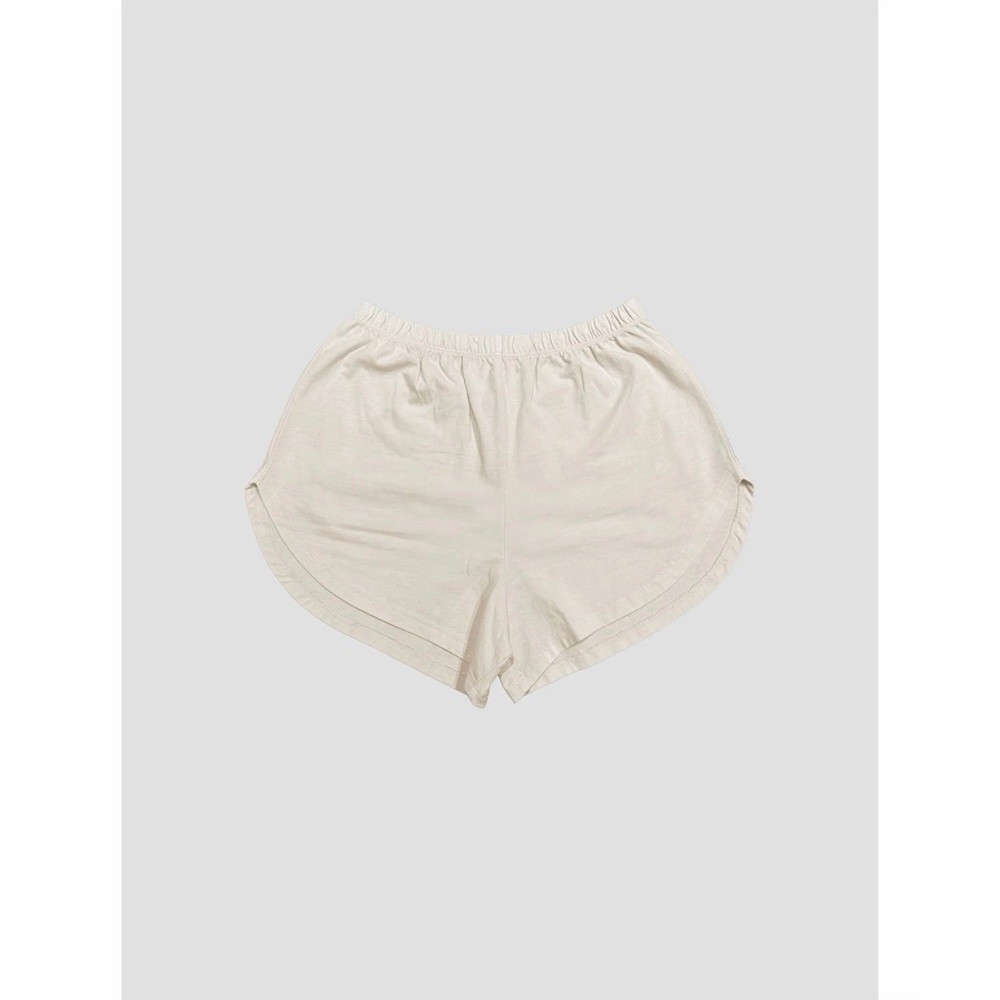 Mineral Washed Cotton Dolphin Shorts